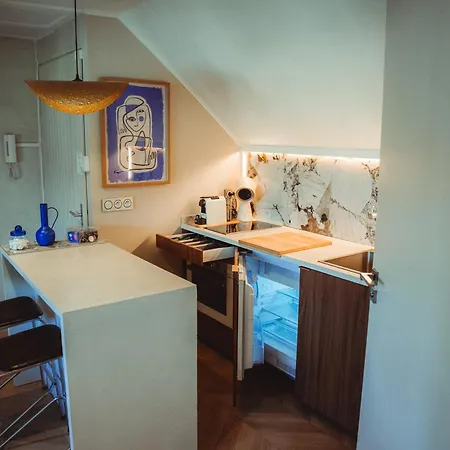 La Media, Elegante En Centre-ville, Avec Vue Apartmán Bagnères-de-Bigorre