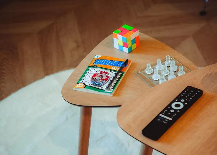 La Media, Elegante En Centre-ville, Avec Vue アパート *